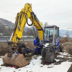 foto walking Kaiser S2 excavator